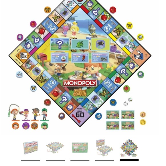 Item :F1661
Monopoly Animal Crossing New Horizons Edition Board Game for Kids 8 - Picture 5 of 5